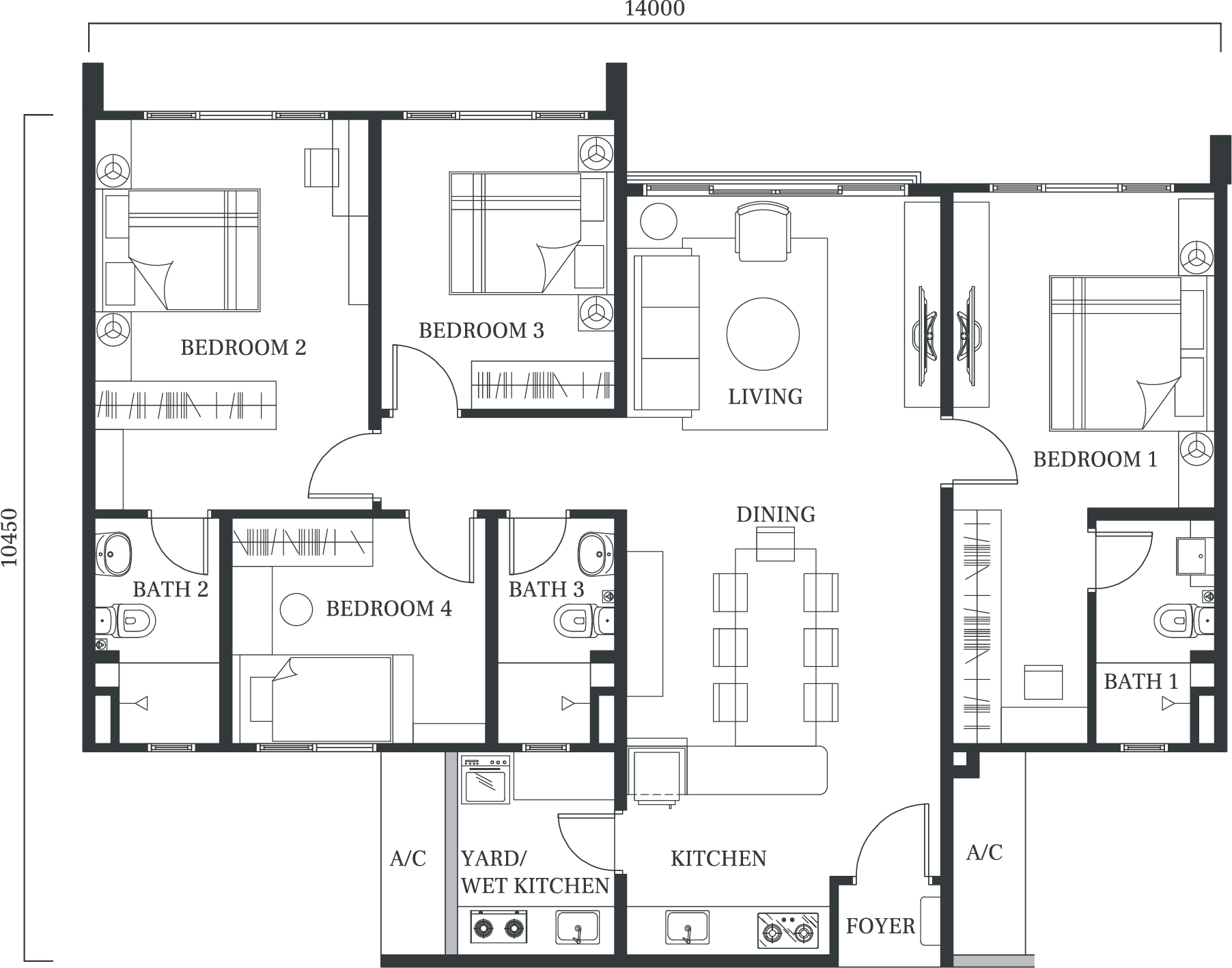 Plan Unit B